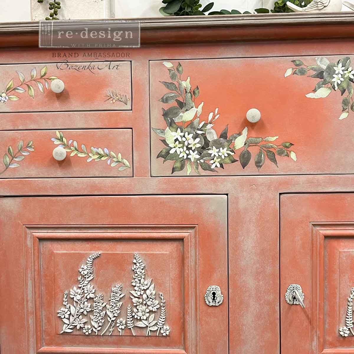 Decor Moulds - Country Blossom - 1 pc, 5