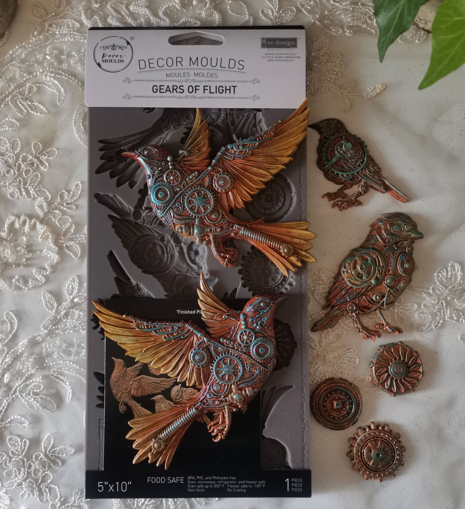 Decor Moulds® - Gears of Flight - 1 pc, 5