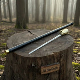 Eagle Head Walking Cane Sword | Handmade Hidden Steel Blade