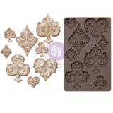 Lost In Wonderland Collection Mould - Deck Of Cards - 1 pc, 5"x8"x8mm