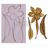 Redesign Decor Moulds® - Wildflower - 8"x5", 8mm thickness Copyright #VA0002330076
