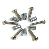 Knob Mould Hardware Pack - total 12 pcs - 6 sets knob mould hardware refills