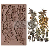 Decor Moulds - Country Blossom - 1 pc, 5"x8"x8mm Copyright #VA0002389475