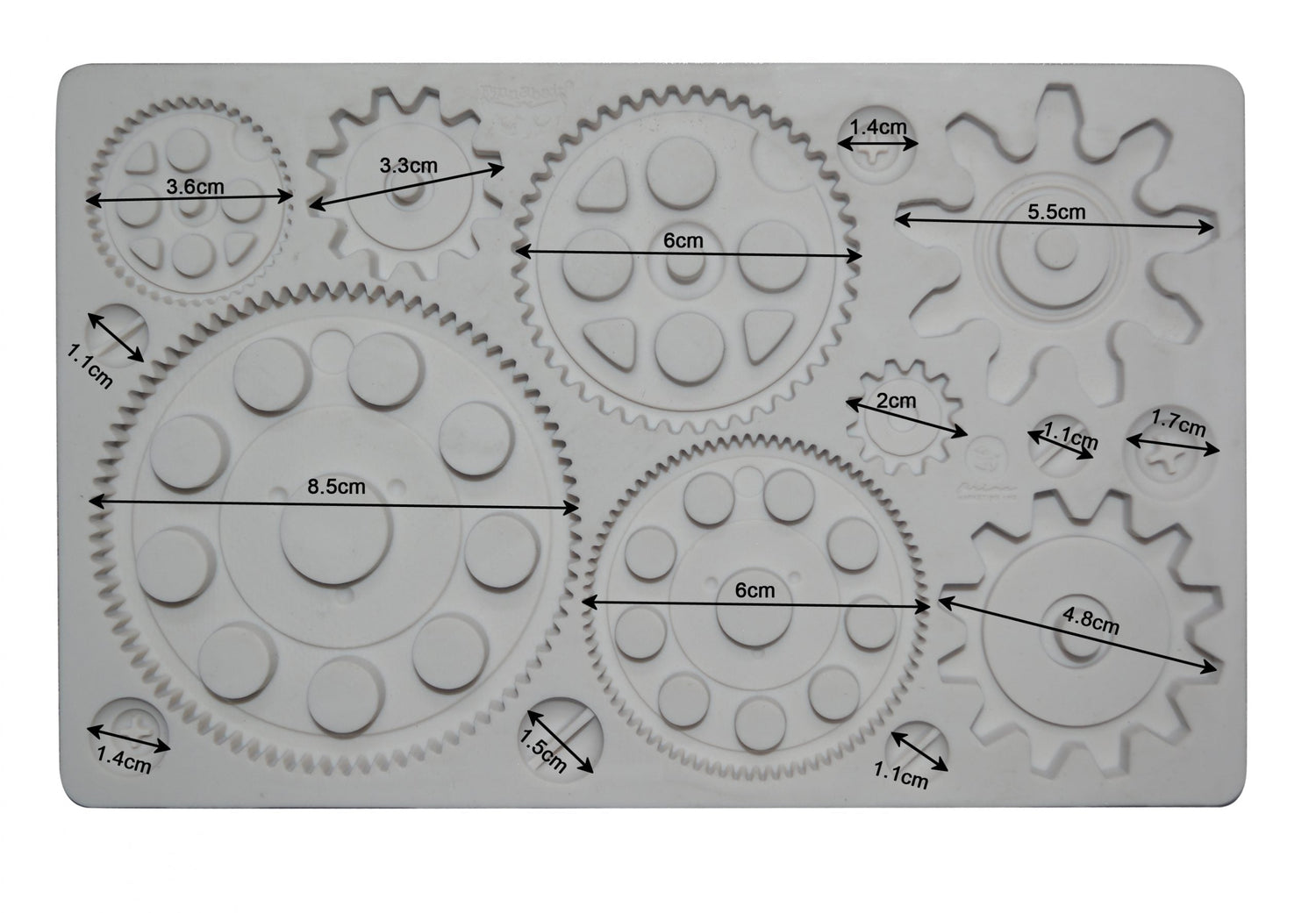 Finnabair - Moulds - Machine Parts - 1 pc, 5x8 in Copyright #VA0002330245