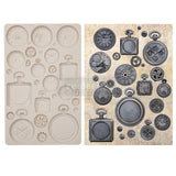 Finnabair Moulds - Pocket Watches - 5" x 8" x 8mm Copyright #VA0002330243