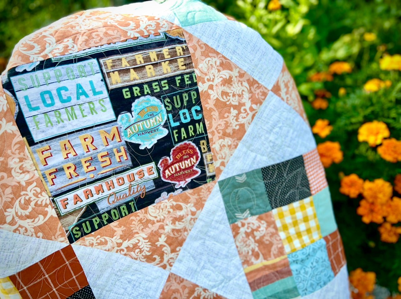 Fairfax Quilt Pattern - Paper Print Version