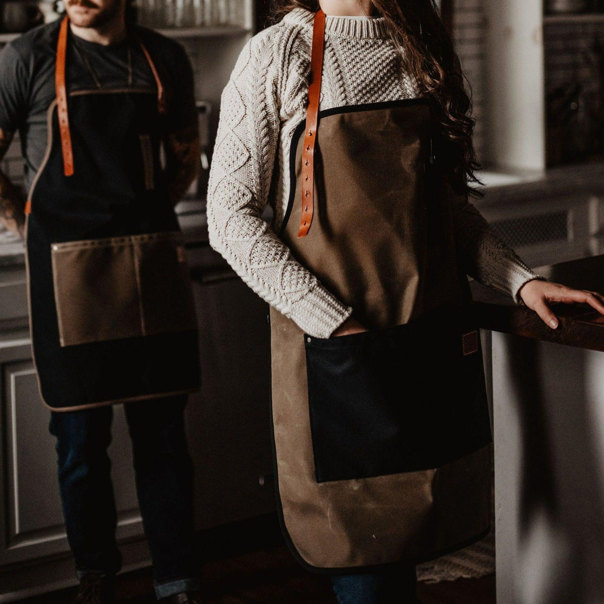 Waxed Canvas Apron - USA Made by The Local Branch, product image 4
