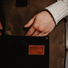 Waxed Canvas Apron - USA Made by The Local Branch, product image 2
