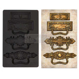 Memory Hardware Mould - Marguerite Hardware - 5" x 8", 8mm thickness