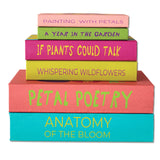 Floral Canvas Storage Book Box
