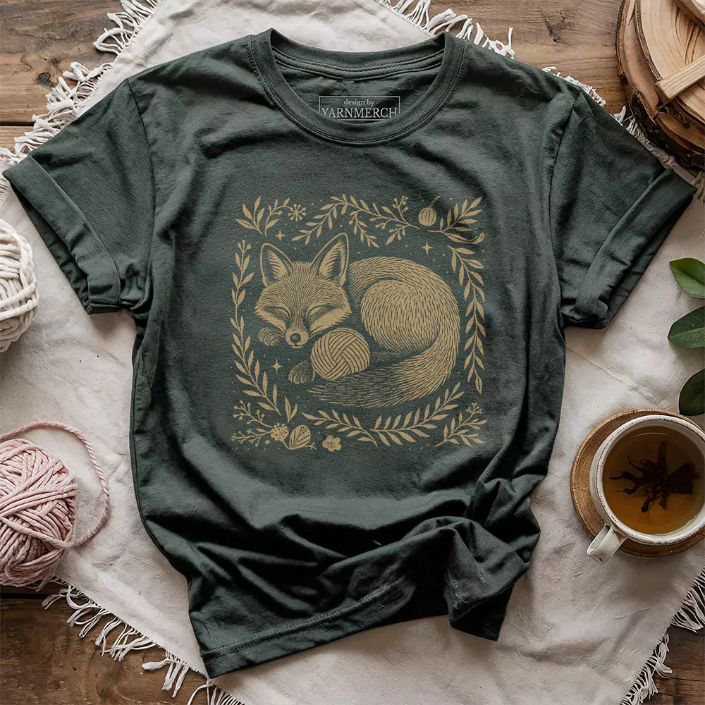 Fox & Yarn T-shirt