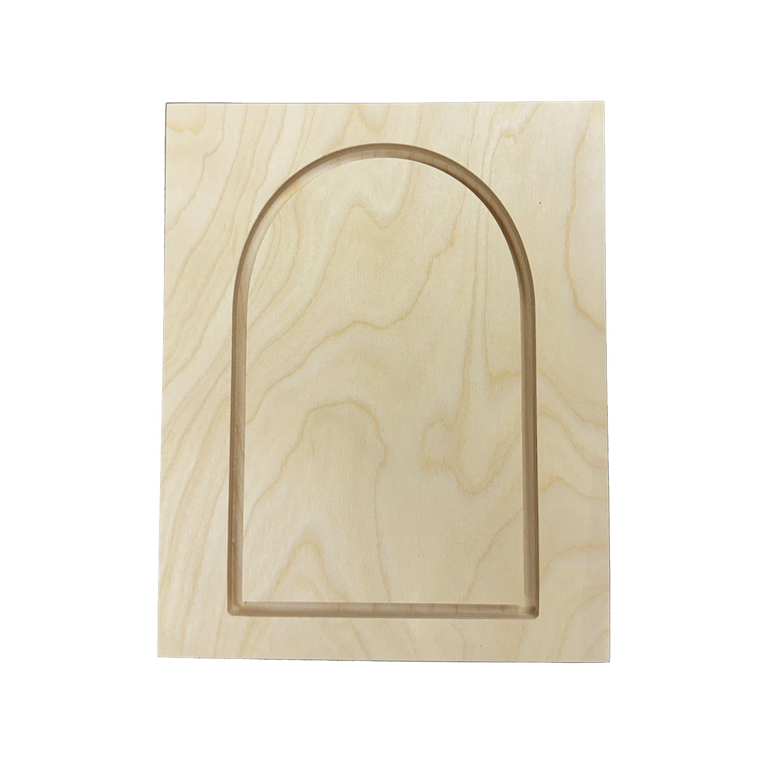 Trekell Framed Rounded Arch Floater Panel - Wooden Painting Canvas + Frame