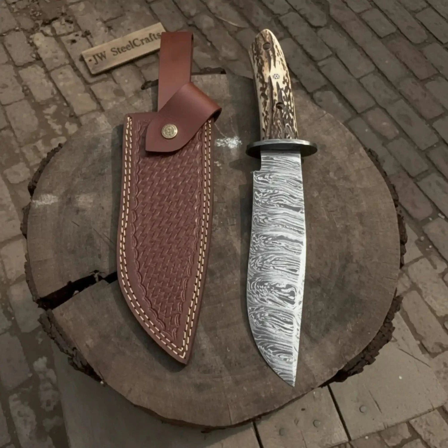Timberhorn Bowie Blade  Handmade 8
