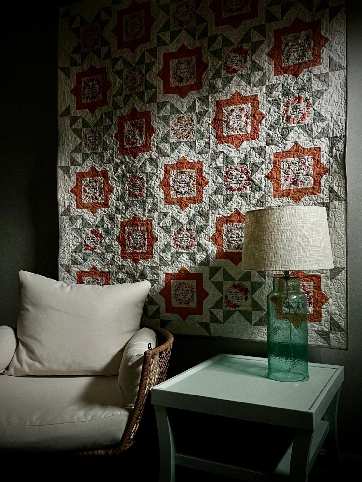 Fussy Frames Quilt Pattern - Paper Print Version