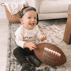 Game Day Organic Bodysuit Long Sleeve by Tenth & Pine, product image 3