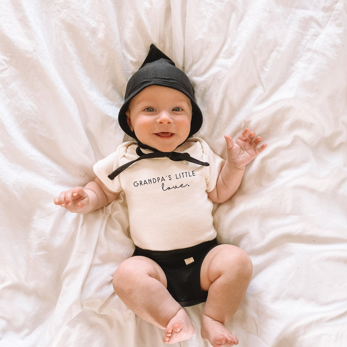 Grandpa's Little Love Organic Baby Bodysuit by Tenth & Pine, product image 3