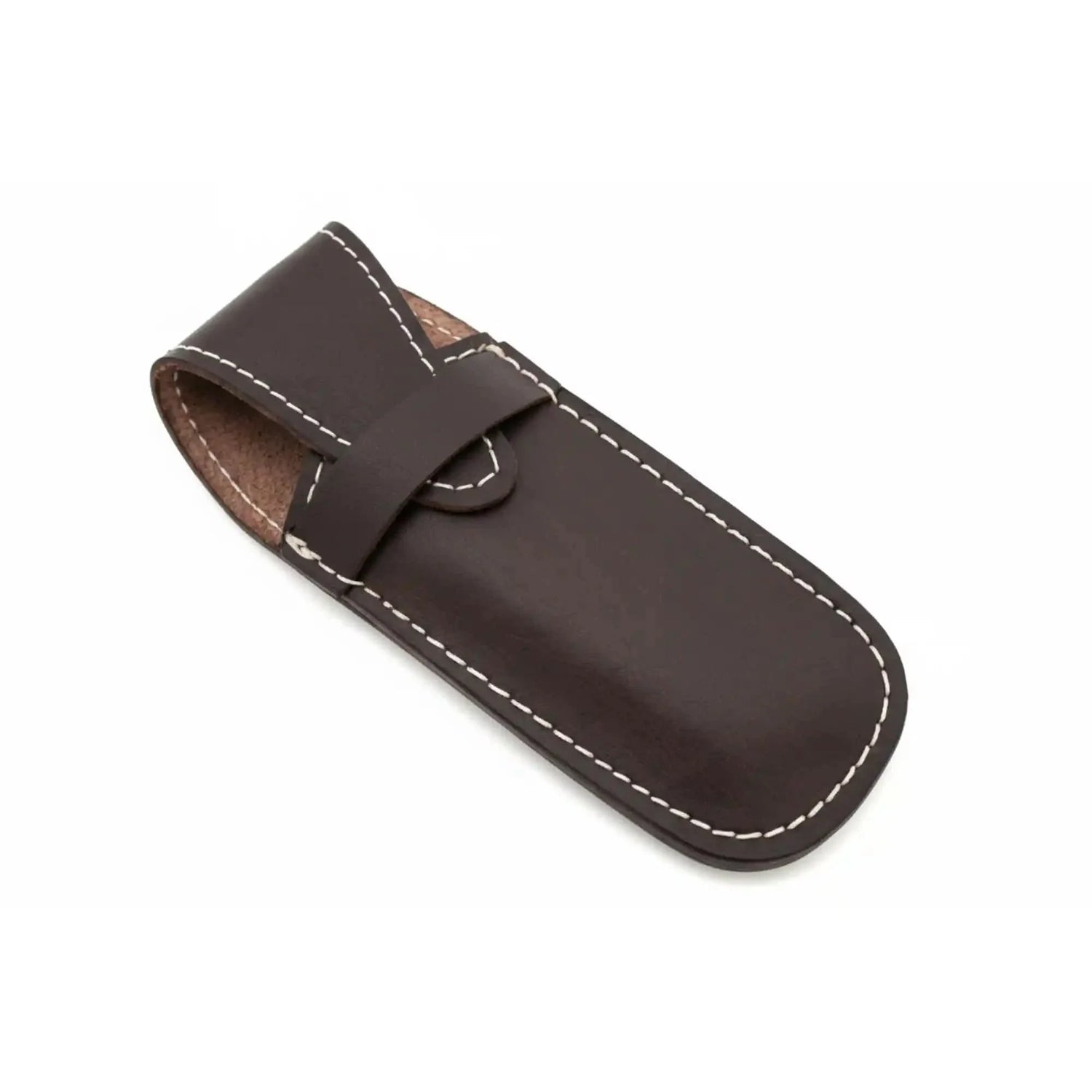 Handmade Damascus Steel Sweeney Todd Style Straight Razor Barber Folding Razor with Leather Sheath