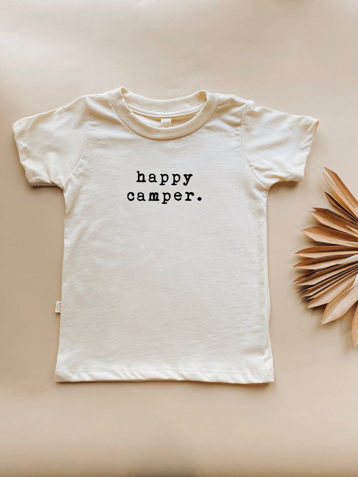 Happy Camper Organic Cotton Short Sleeve Toddler T-Shirt by Tenth & Pine, product image 2