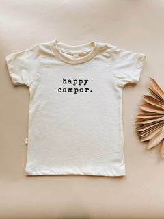 Happy Camper Organic Cotton Short Sleeve Toddler T-Shirt by Tenth & Pine, product image 2