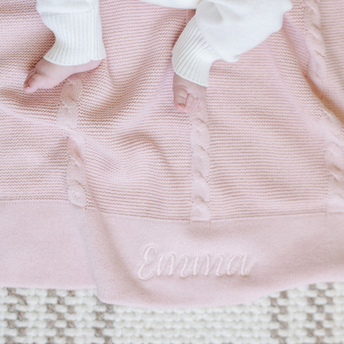 Heirloom Cotton Knit Receiving Blankets by Saranoni, product image 10