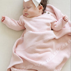 Heirloom Cotton Knit Receiving Blankets by Saranoni, product image 11