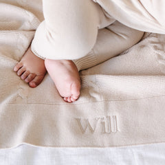 Heirloom Cotton Knit Receiving Blankets by Saranoni, product image 5