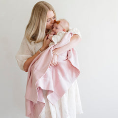 Heirloom Cotton Knit Receiving Blankets by Saranoni, product image 12