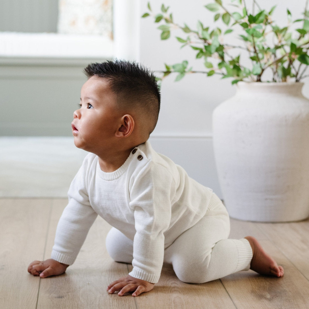Heirloom Cotton Knit Sets by Saranoni