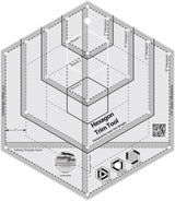 Hexagon Creative Grids Quilting Ruler