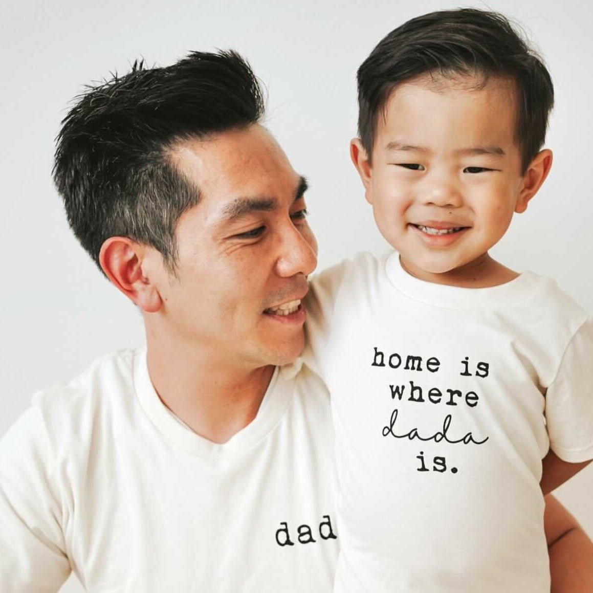 Home is Where Dada Is Organic Kids T-shirt by Tenth & Pine, product image 3