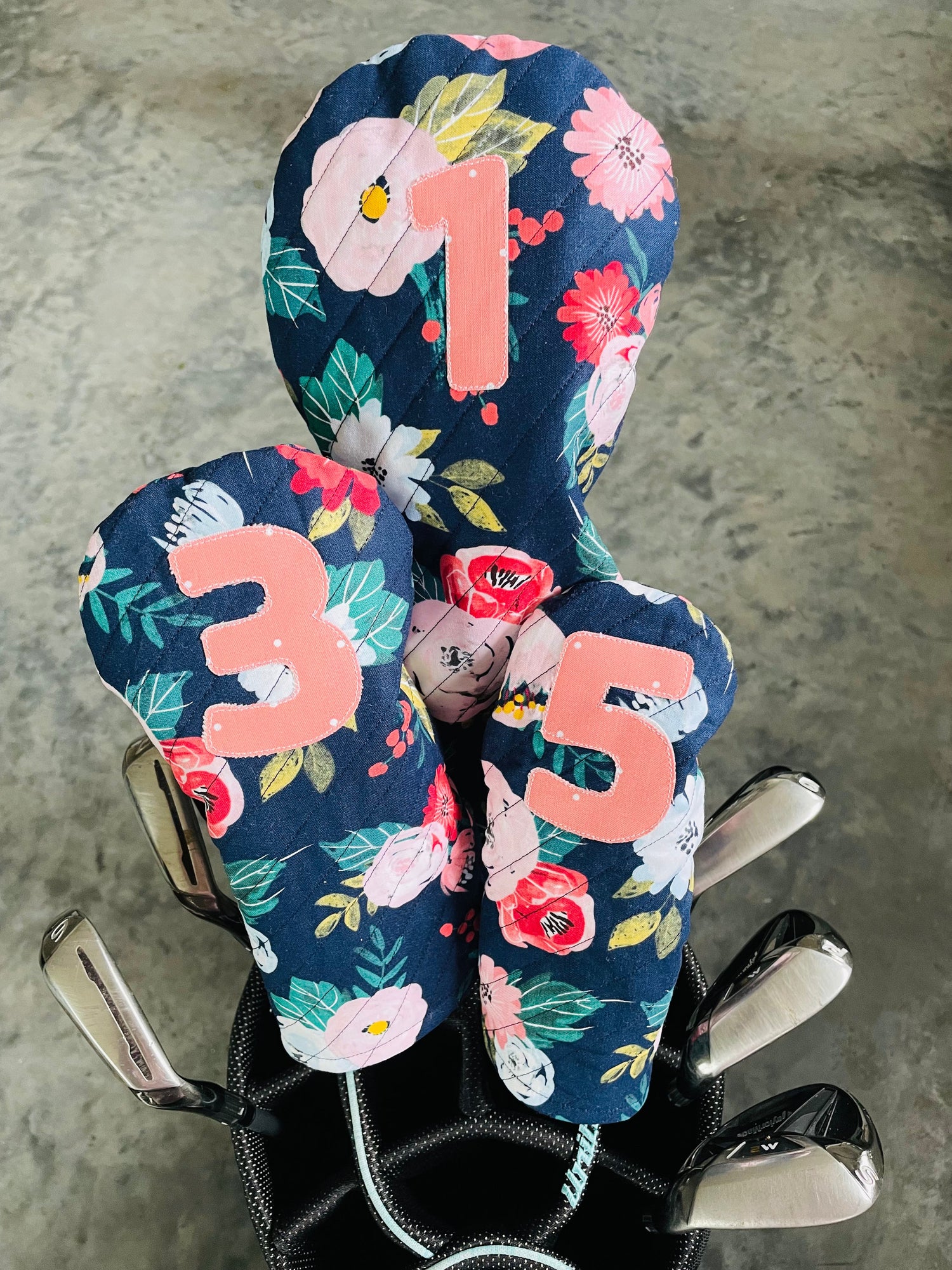 Quilted Golf Head Cover Pattern - Paper Print Version