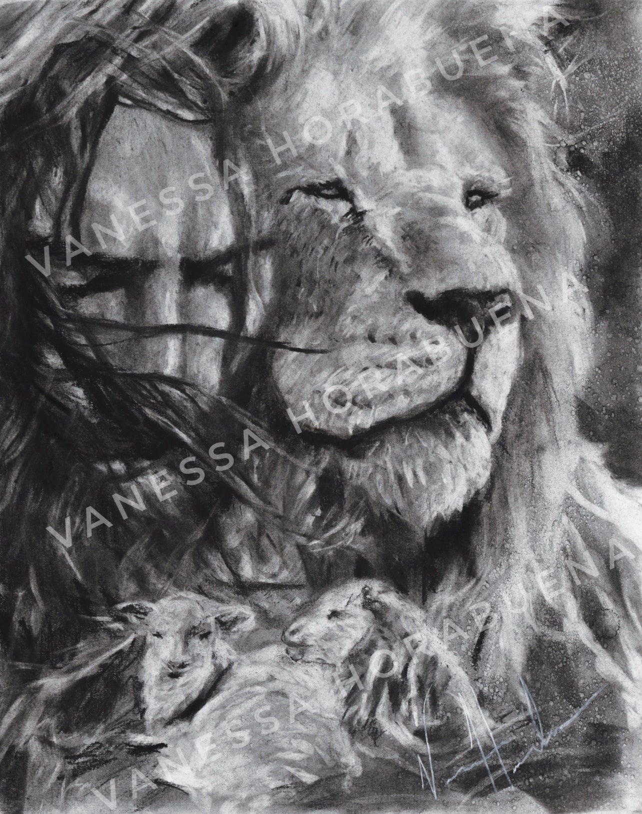 King and Shepherd (Sketch)