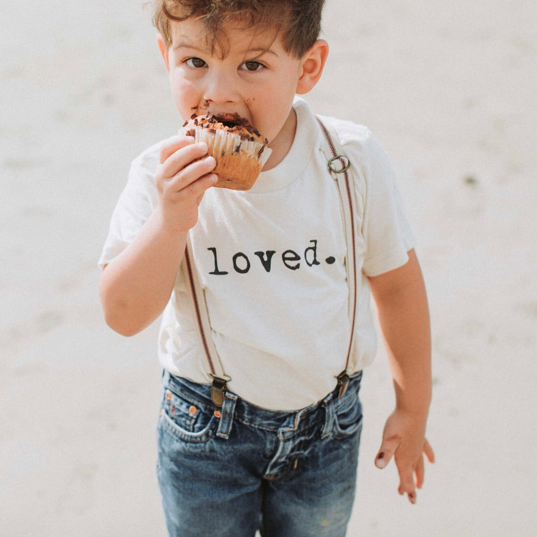 Loved Organic Kids T-shirt by Tenth & Pine, product image 12