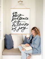 Large Poster: In His Presence