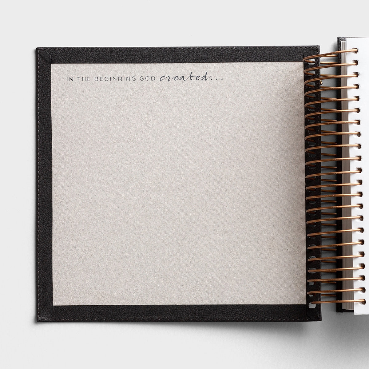 DaySpring - NIV Illustrating Journaling Bible – Dark Grey Faux Leather