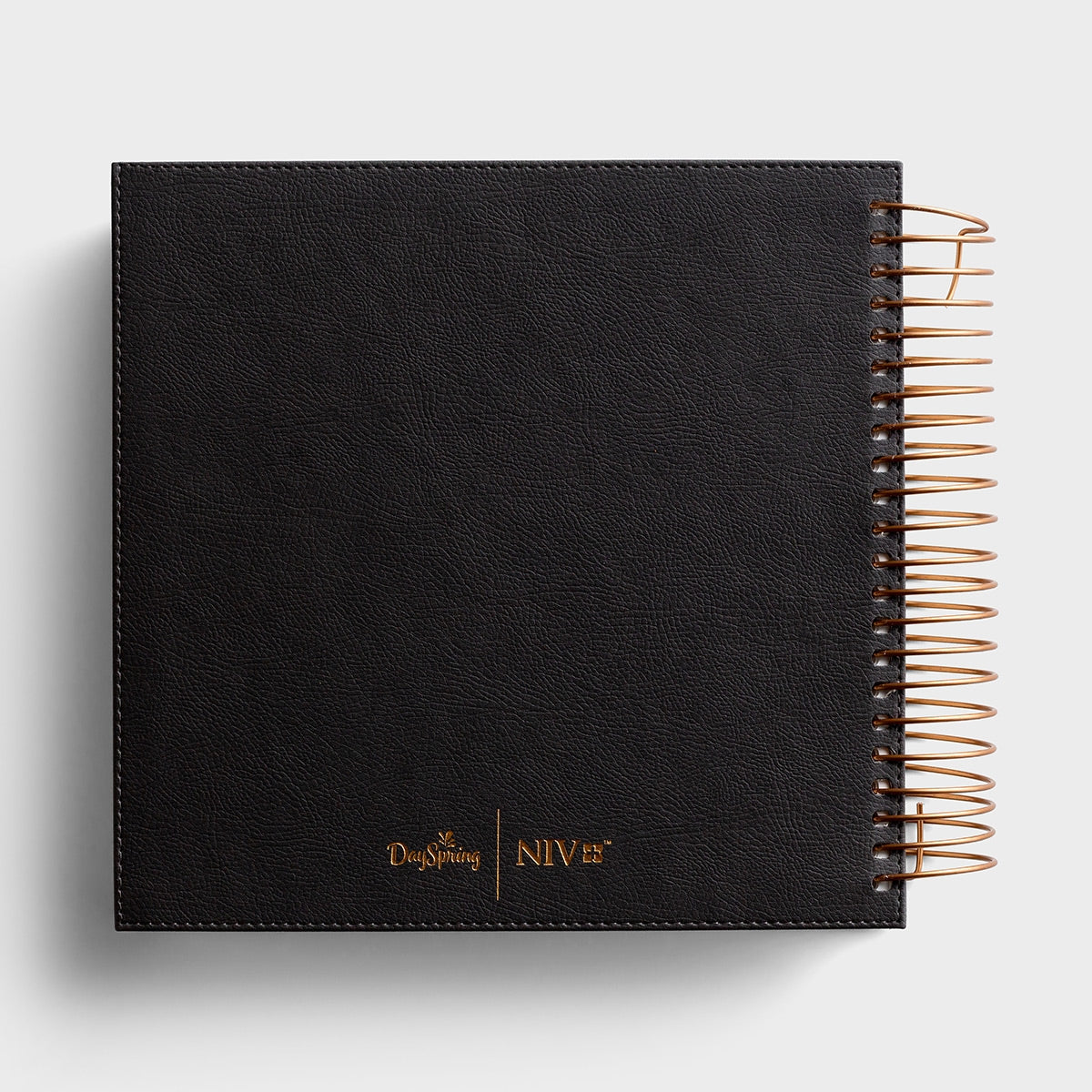 DaySpring - NIV Illustrating Journaling Bible – Dark Grey Faux Leather