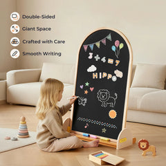 Tiny Land® Double-Sided Arched Magnet Chalkboard by Tiny Land INC, product image 13