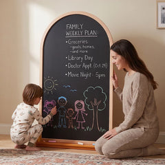 Tiny Land® Double-Sided Arched Magnet Chalkboard by Tiny Land INC, product image 12