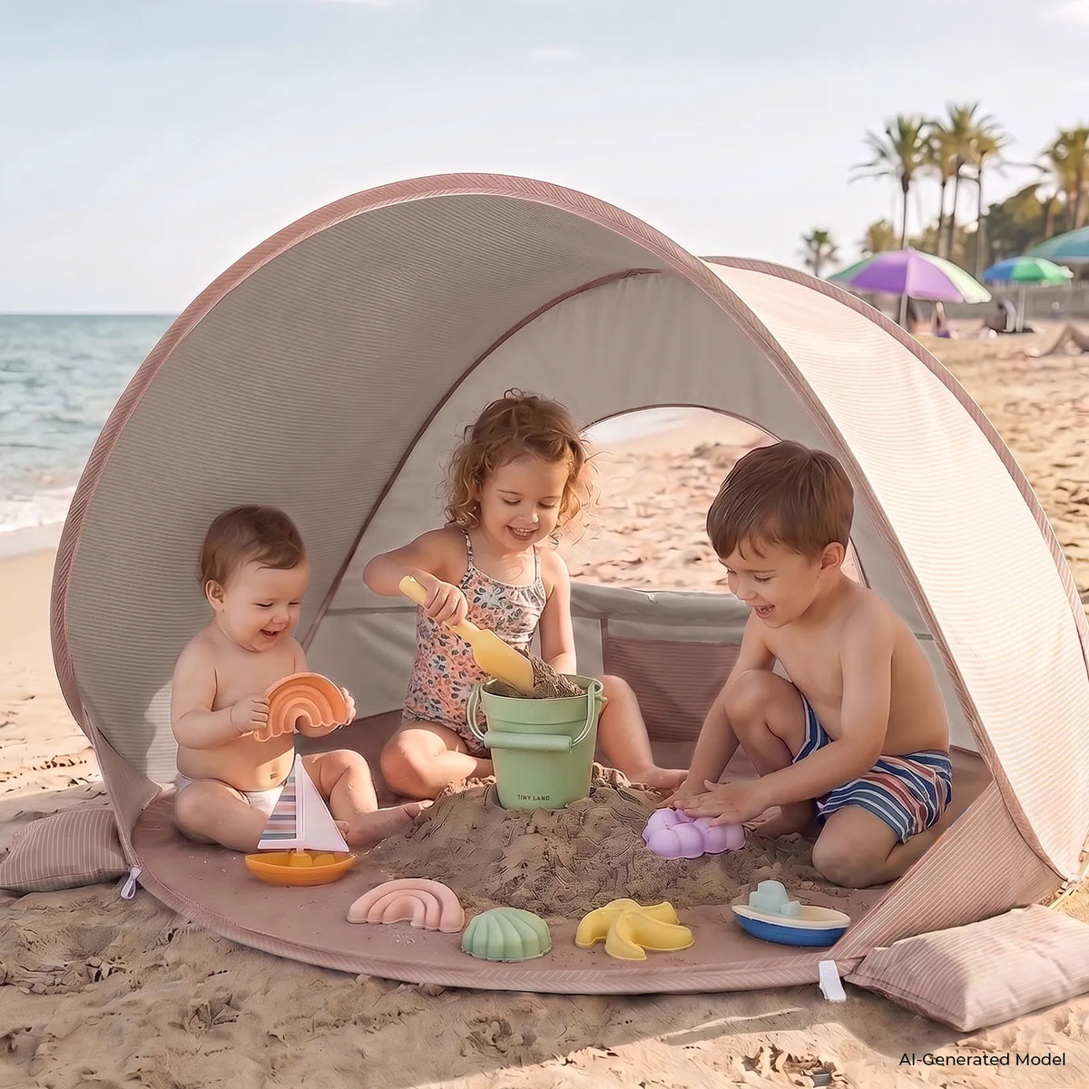 Tiny Land® 3-in-1 Baby Beach Tent by Tiny Land INC, product image 24