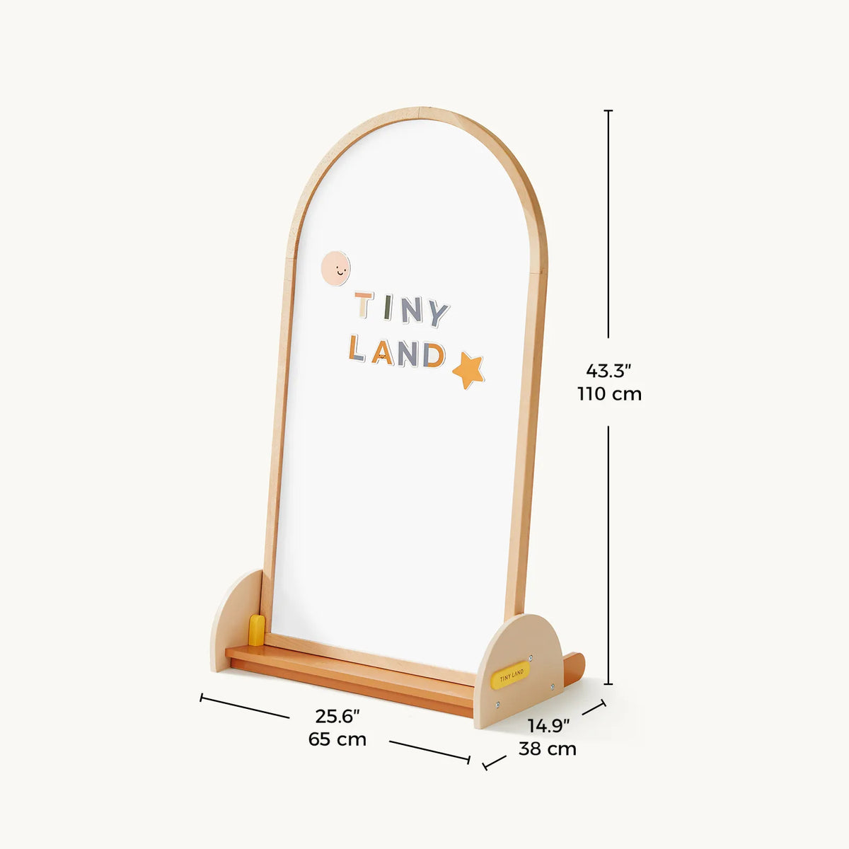 Tiny Land® Double-Sided Arched Magnet Chalkboard by Tiny Land INC, product image 10