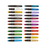 Mixed Media Gel Stick Crayons - 24 Colors