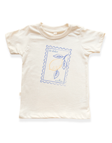 La Dolce Vita Stamp Organic Kids T-shirt by Tenth & Pine