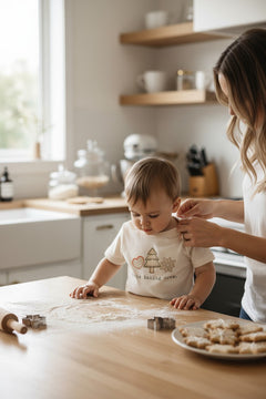 Cookie Baking Crew Organic Kids T-Shirt by Tenth & Pine, product image 3