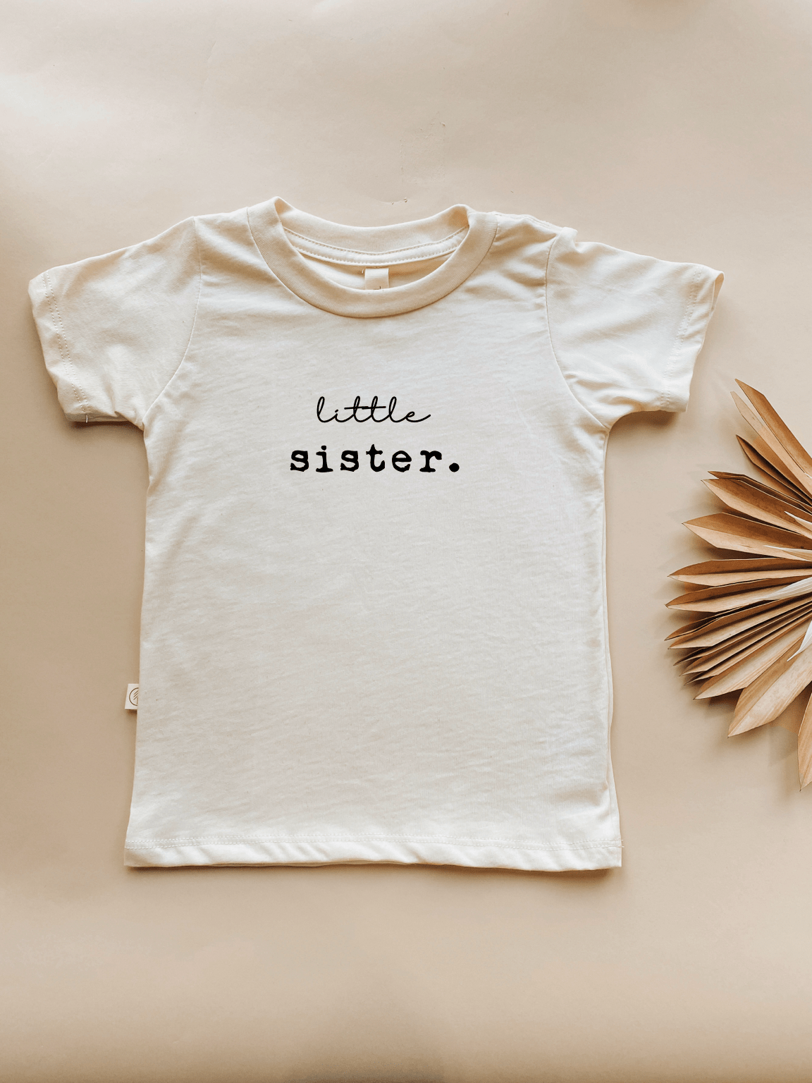 Little Sister Organic Kids T-Shirt by Tenth & Pine, product image 2