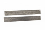 12 Inch Damascus Steel Billet Bar Pair 2 Inch Wide Pattern Welded Bladesmith Stock for Knife Making