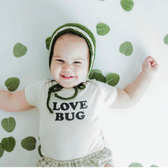 Love Bug Organic Baby Bodysuit by Tenth & Pine, product image 2