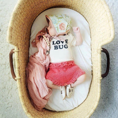 Love Bug Organic Baby Bodysuit by Tenth & Pine, product image 5