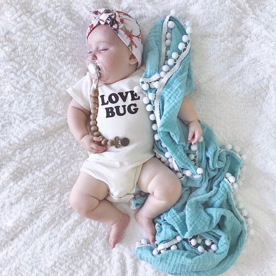 Love Bug Organic Baby Bodysuit by Tenth & Pine, product image 10