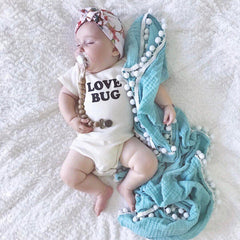 Love Bug Organic Baby Bodysuit by Tenth & Pine, product image 10