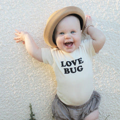 Love Bug Organic Baby Bodysuit by Tenth & Pine, product image 6